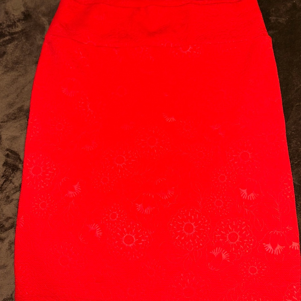 Red Lula Cassie skirt